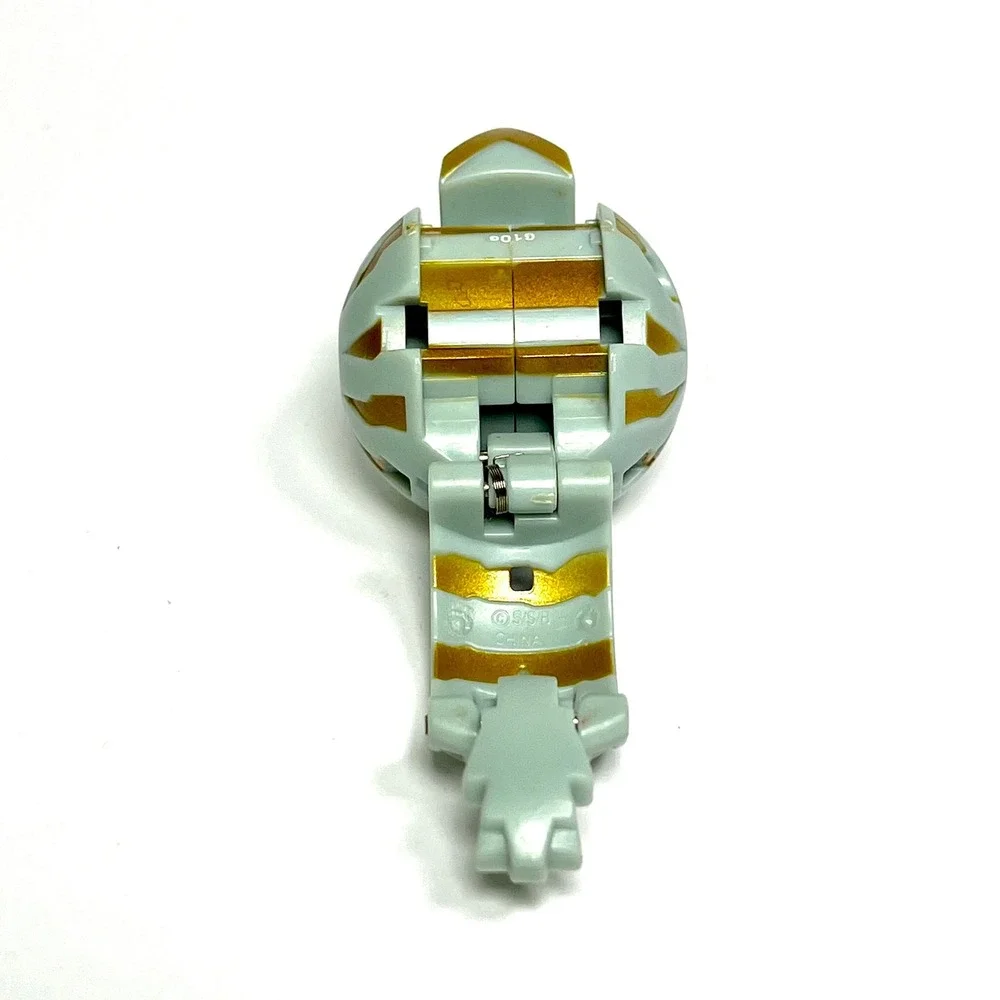 Bakugan Battle Brawlers B2 Haos Rattleoid 610G Snake Gray Spin Master Vintage